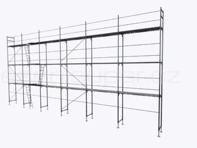 Sada nového rámového lešení typ 73 - 155m2