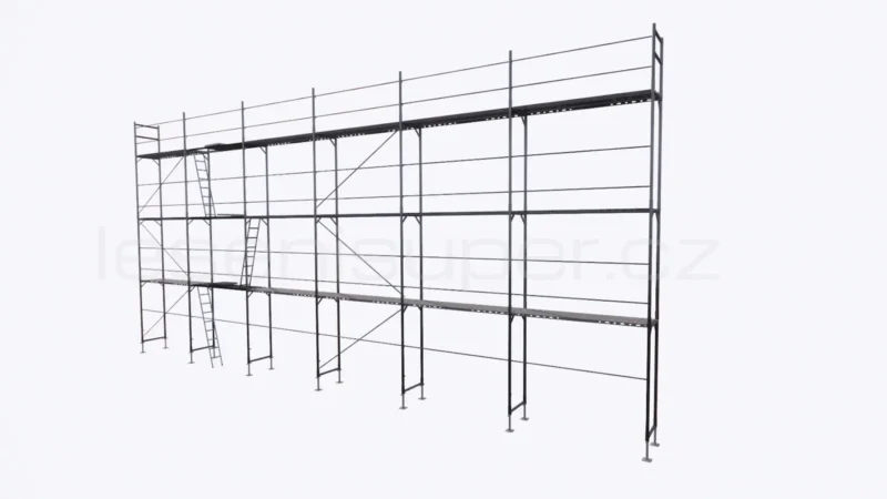 Sada nového rámového lešení typ 73 - 155m2