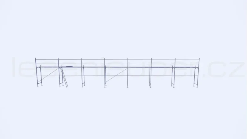 Sada nového rámového lešení typ 73 - 94,5 m2