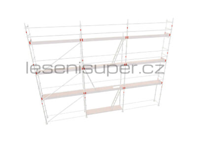 Sada nového rámového lešení typ 73 - 77m2