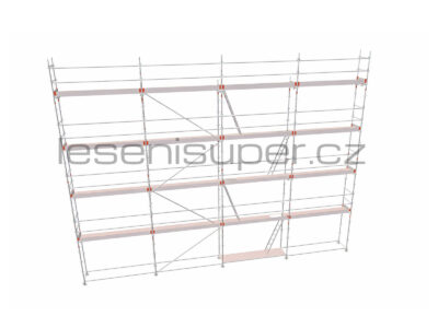 Sada nového rámového lešení typ 73 - 127,7 m2